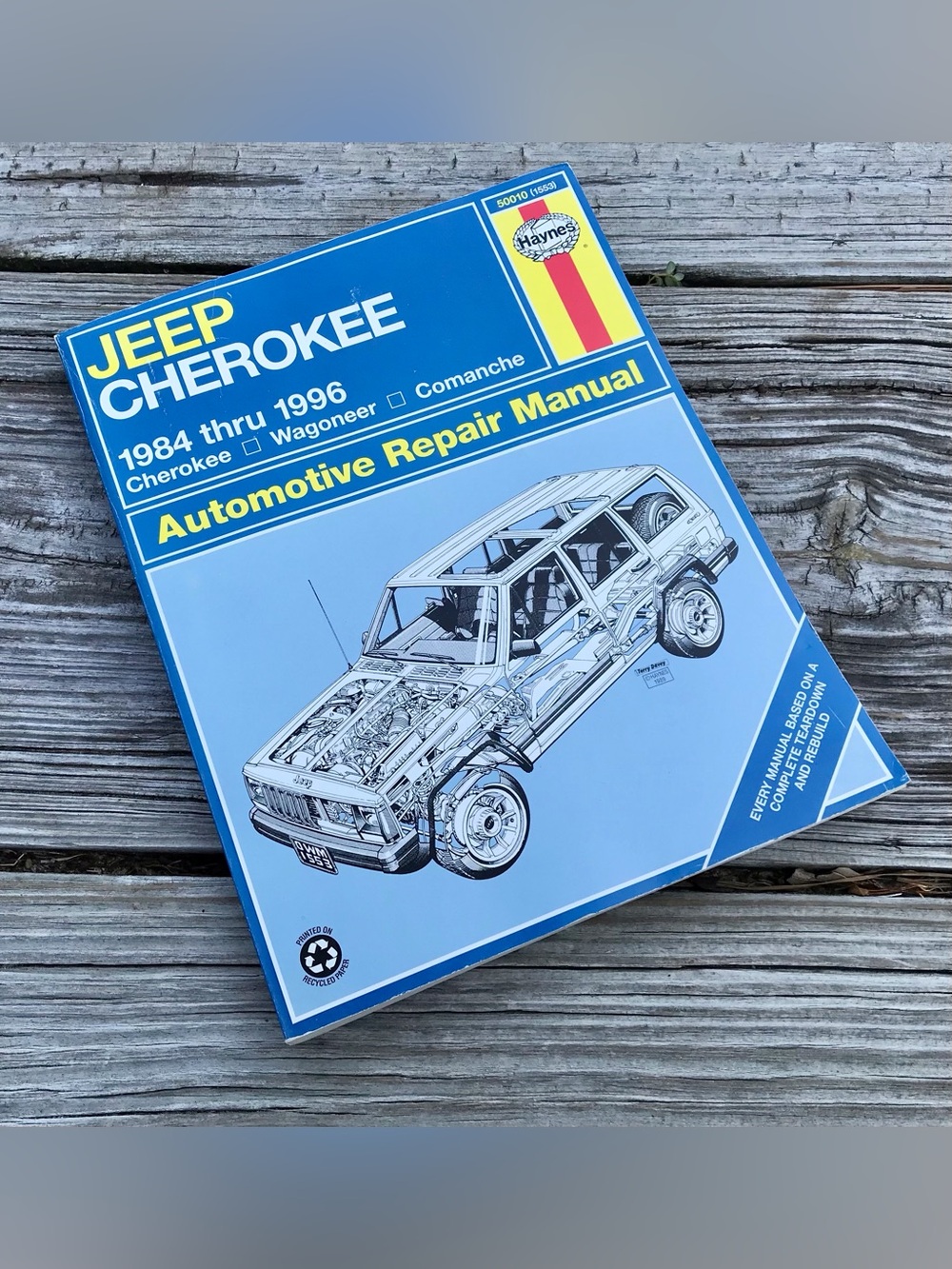HAYNES Jeep Cherokee 84-96 Auto Repair Manual Owners Repair Book Wagoneer